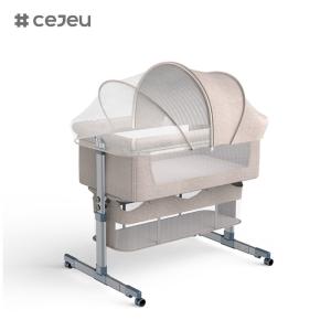 Wholesale CJ-BBJ-006 New Wholesale Portable Folding Removable Low Price Guaranteed Quality Rocker Fold-Able Baby Cradle Sleeping C from china suppliers