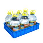 Plastic Transport Solid Box for Food Mobile Turnover Customized Color Assortment
