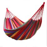 Multi Color Outdoor Portable Canvas Cotton Hammock for Camping Return refunds