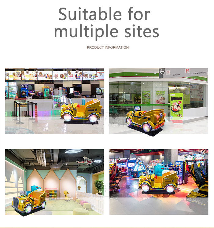 Shopping mall earn money equipment Fiber Glass New design bubble car swing machine kids ride coin
