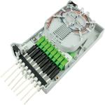 PC ABS Material Used Network ODN FTTH IP65 Outdoor 8 Cores Fiber Optic