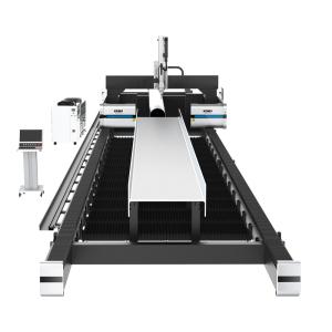 Wholesale Metal Cutting H Beam Laser Cutting Machine With 12KW Laser Power And Ec-Ophit Laser Head from china suppliers