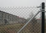 Chain Link Fabric With End Post and Brace US standard Hot Dipped Galvanized