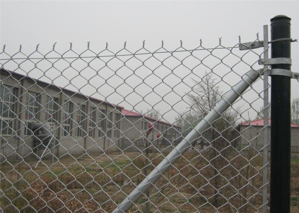 Chain Link Fabric With End Post and Brace US standard Hot Dipped Galvanized