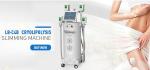 4 handles fat freeze cool shaping slimming machine system beauty salon body