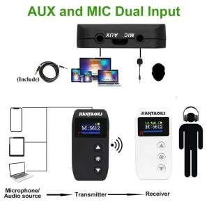 Wholesale Whisper Audio Tour Guide Restaurant Server Paging System Wireless Microphone from china suppliers