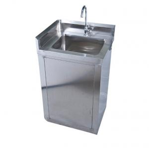 China 900mm Knee Operated Stainless Steel Hand Wash Basin SUS201 on sale