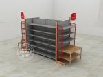 Aluminum Alloy 6063 Supermarket Shelf Rack Super Market Racks Systems Rust