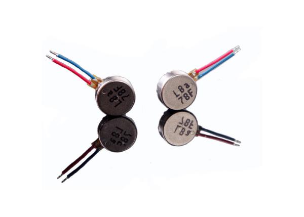 Small 3V DC Cell Phone Vibration Motor Φ8 * 3mm 90 MA Max Rated Current