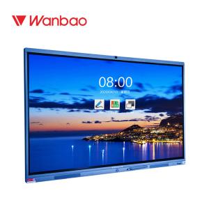 Wholesale 86 Inch Multi Touch IR Interactive Whiteboard Electronic Interactive Intelligent Panel from china suppliers