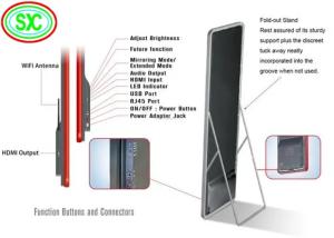Wholesale Portable Indoor Full Color LED Display , Digital LED Poster P3 Led Media Display from china suppliers
