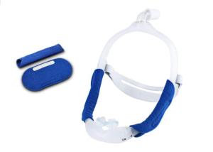 Wholesale Blue Color Headgear Straps / Cpap Mask Straps Fleece Material Soft Comfortable from china suppliers