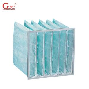 Wholesale F7 F8 1700m3/H Multi Pocket Bag Air Filter High Temperature Resistance from china suppliers