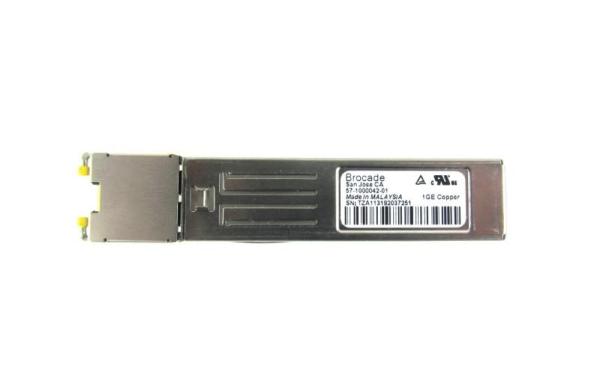 Brocade 57-1000042-01 XBR-000190 SFP Transceiver 1G Copper 1000BSAE-T RJ45