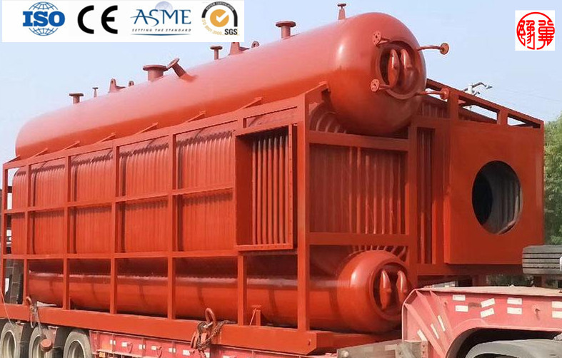 Three Pass Gas Fired Steam Boiler High Safety Direct Vent Long Service Life