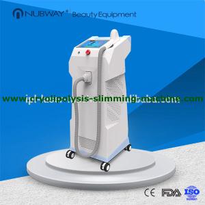 Wholesale High Performance 808nm Diode Laser Chest / Back / Leg Hair Removal Machine 120J/cm² from china suppliers