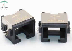 Wholesale Brass Shielded Low Profile RJ45 , Tab Up Female Lan SMT Connector RJ45 Waterproof from china suppliers