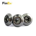 Metric Truss Head Socket Cap Screw 18-8 Stainless Steel Bright Finish Full
