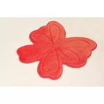 Embossed Butterfly Memory Foam Bath Rugs , Memory Foam Carpet For Kids Cute