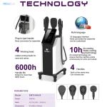 Emslim Beauty 5 In 1 Body Slimming Machine 4 Handles With 3600VA Power