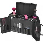 Aluminum Hairdresser Case With Trolley Aluminum Grooming Case With Trolly In