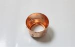 Custom Copper Deep drawn stamping parts for Car Compressors Cover