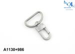 46*27mm Dog Chain Swivel Hooks / Metal Accessories For Handbags