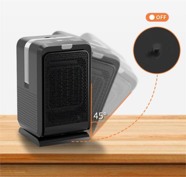 Portable Electric Fan Heater Ceramic PTC Heating Element Over Heating Falling