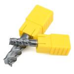 60 Degrees Carbide Flat End Mill Coated HRC60 Steel Milling Cutter