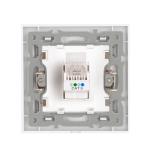 Universal Rj11 Socket Accessories Corrosion Resistant For Telephone Connection