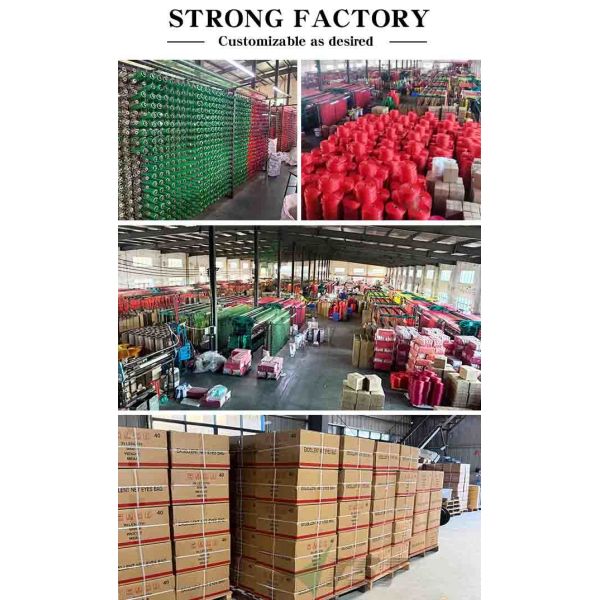40x40 White Red Color 1kg Small Net Bag For Onion Packaging