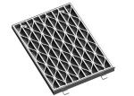 Riveted Grating Has High Load Capacity, Anti-slip Surface for Floor, Walkway,
