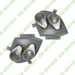 For Ferrari California Left & Right Exhaust Tailpipe Trim Hood Exhaust Grill OEM