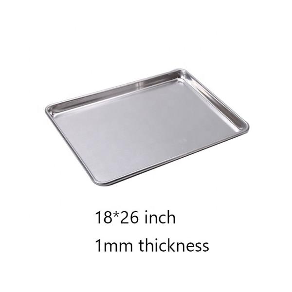 commercial 26''*18''*1'' 1mm rectangle full size baking tray baking pan full bun