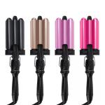 3 Barrel Temperature Adjustable Electric Hair Curler Hair Waver Curling Iron