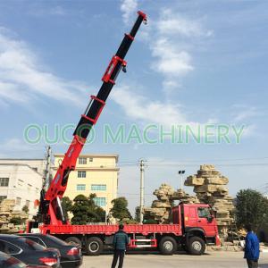 China Mobile 80t Semi Knuckle Boom Lorry Mounted Crane on sale