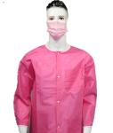 Cheap Non-Woven Coat Disposable SMS Lab Jacket High Qulity Dental Clothes Purple