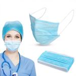 Anti Virus Non Woven Face Mask Three Layers Disposable Medical Face Mask