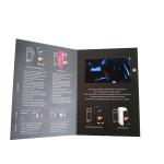 Matte Lamination LCD Video Brochure VS Printed Book Makes Your Business More