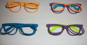 Wholesale Disposable Wayfare Diffraction 3D Fireworks Glasses For Entertainment Site from china suppliers