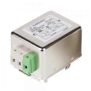 China DIN Rail AC Power Noise Filter Single Phase Power Line Filter For Electronic Equipment on sale
