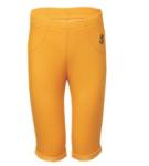 Plain Woven Cotton 95% Spandex 5% Children Dark Yellow Trousers
