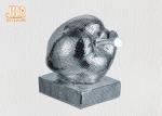 Small Mosaic Glass Fiberglass Apple With Square Base Sculpture Decoration