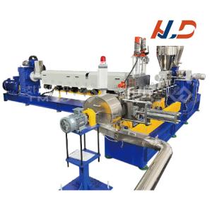 Wholesale Double Stage PVC Plastic Granule Extruder Line , Pvc Granulating Extruder Customized from china suppliers