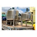 Customized Separators Chemical Liquid Stainless Storage Heating Mixing Tank for