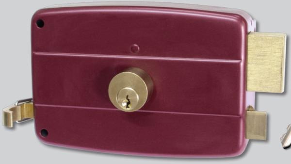 Rim Door Lock Single Cylinder Rim Cylinder Lock for Iron Doors Secure Your