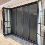 FiberGlass Window Screen Mesh Aluminum Alloy Material Grade5 Wind Resistant