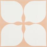 Eco-Friendly Beige 200x200mm Floor And Wall Floret Ceramic Rustic Tiles For
