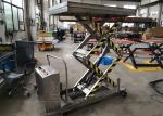 Electric Mobile Stainless Steel Pallet Lift Table With Rollers In Food Field