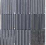 3D Slotted Decorative Fiber Cement Facade for Heat-Resistant Material